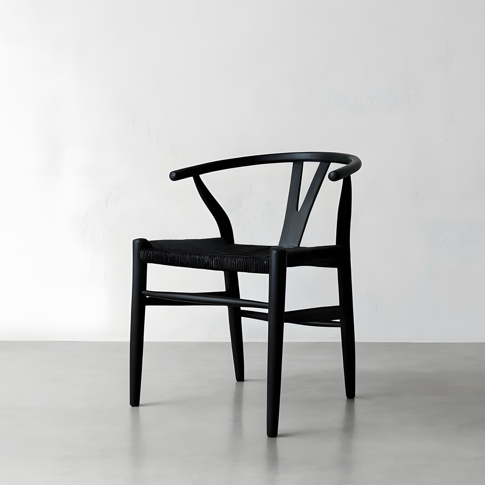 Silla Wishbone Total Black