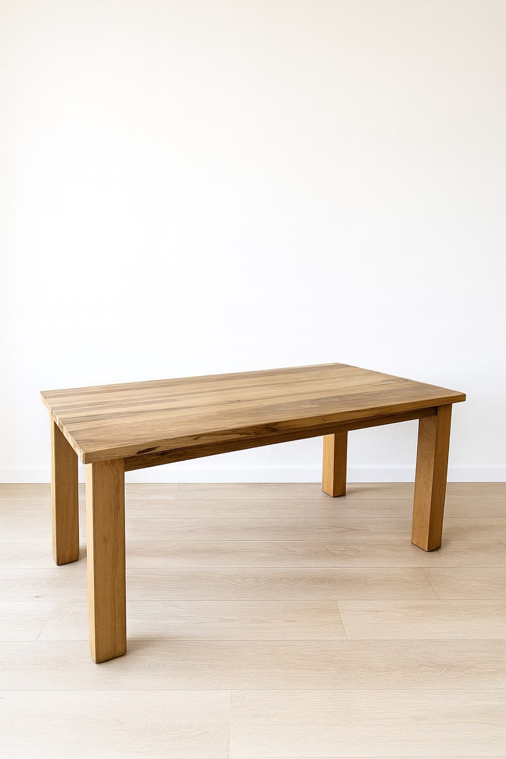 Mesa de comedor pata recta cuadrada