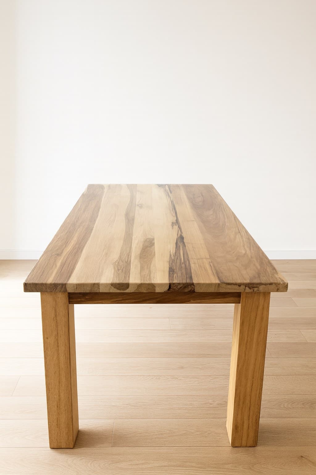 Mesa de comedor pata recta cuadrada