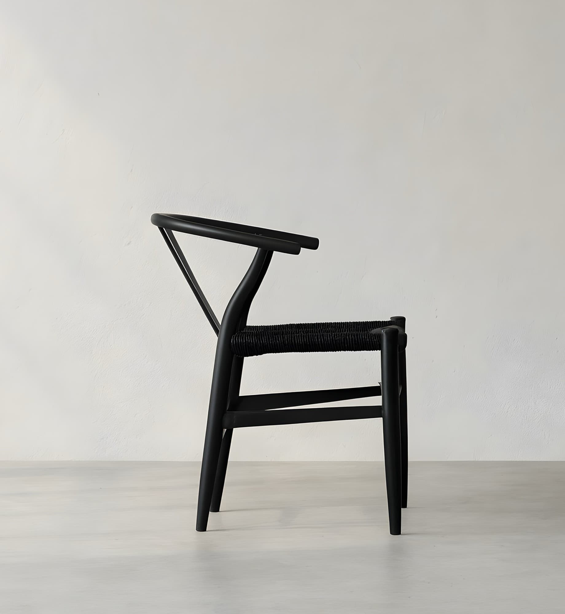 Silla Wishbone Total Black