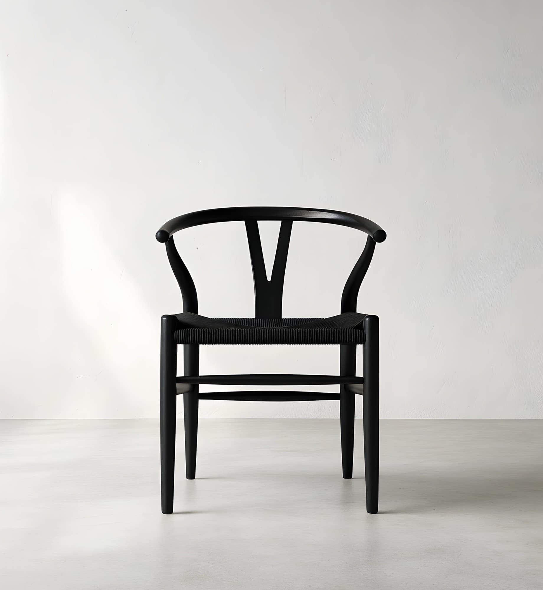 Silla Wishbone Total Black